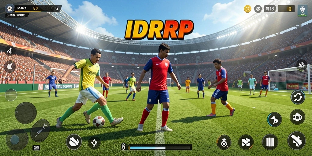 Tampilan gameplay seru dan menarik di IDRRP.