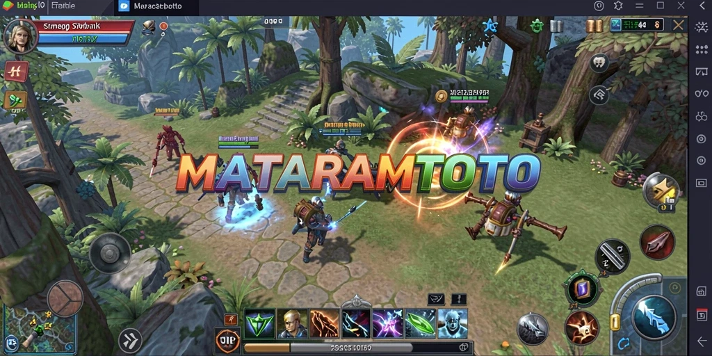 Tampilan gameplay menarik dan strategis dalam MATARAMTOTO.