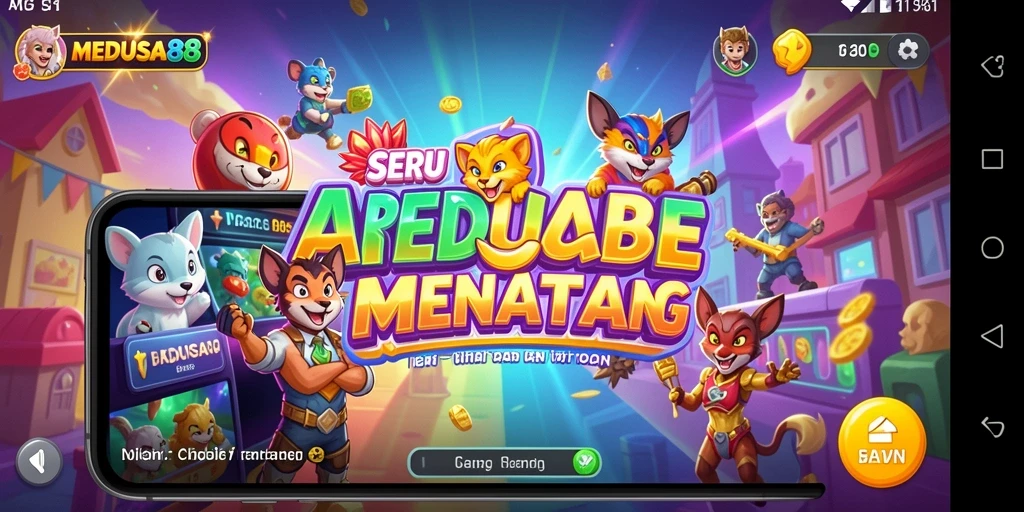 Gameplay seru MEDUSA88 dengan tantangan menarik dan karakter unik.