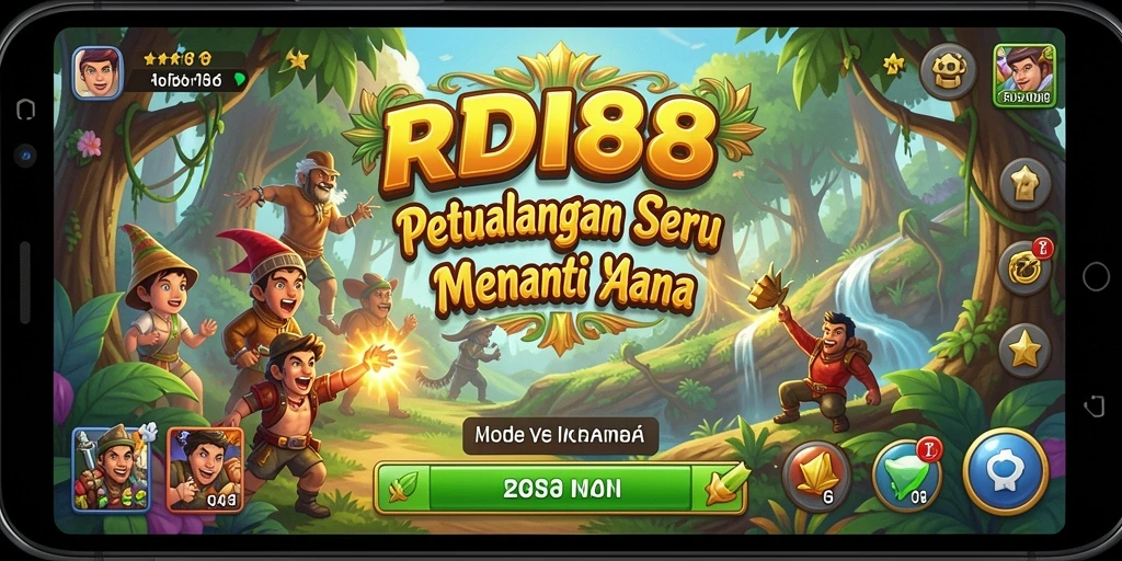 Screenshot RDI88 menampilkan aksi petualangan yang mendebarkan.